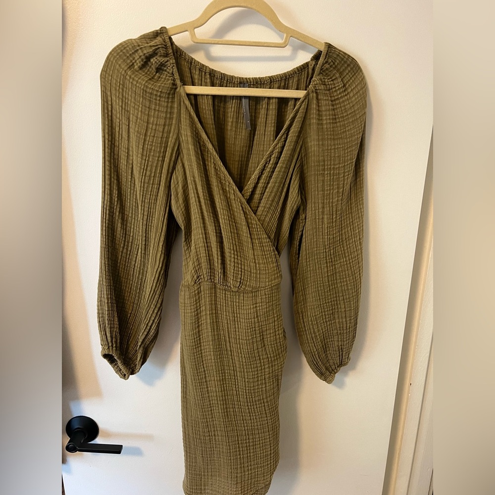 Anthropologie wrap dress